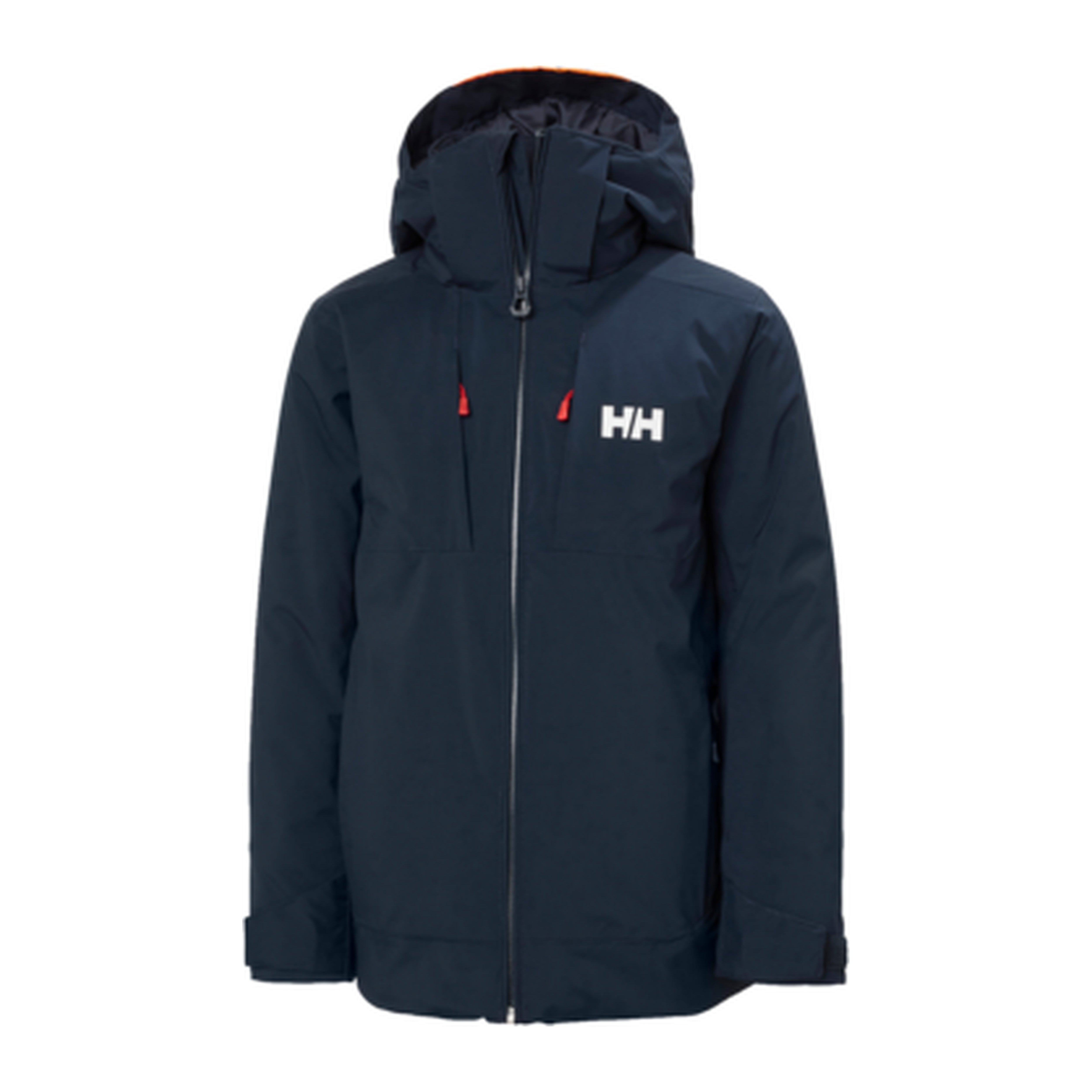 HH Junior Jr Alpha Jacket – Navy – detail